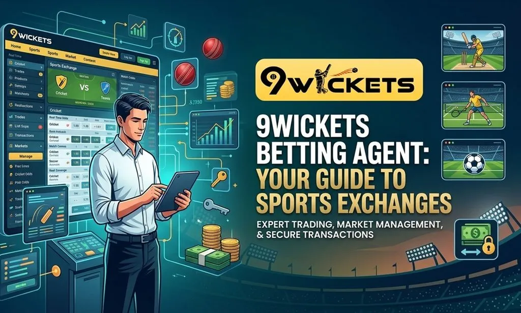 9wickets Betting Agent in Online Sports Exchanges
